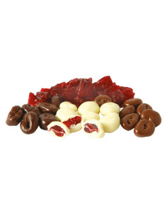  Vörösáfonya mix csokibevonóval 500g
