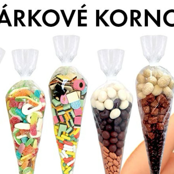 Dárkové kornouty www.sweetmix.cz