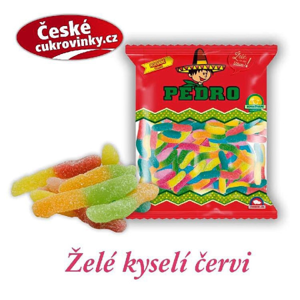 Ochutnejte naše kyselé červíky